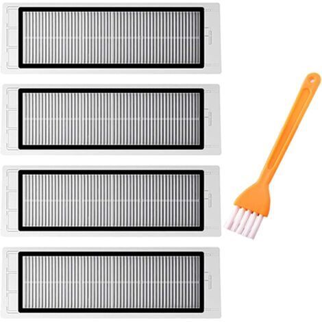 4pcs Filtre HEPA de remplacement compatible avec Aspirateur Xiaomi Roborock S5 Max S6 Pure S6 Max S6 MaxV S65 S60 S6 S55 S51 S50 S5