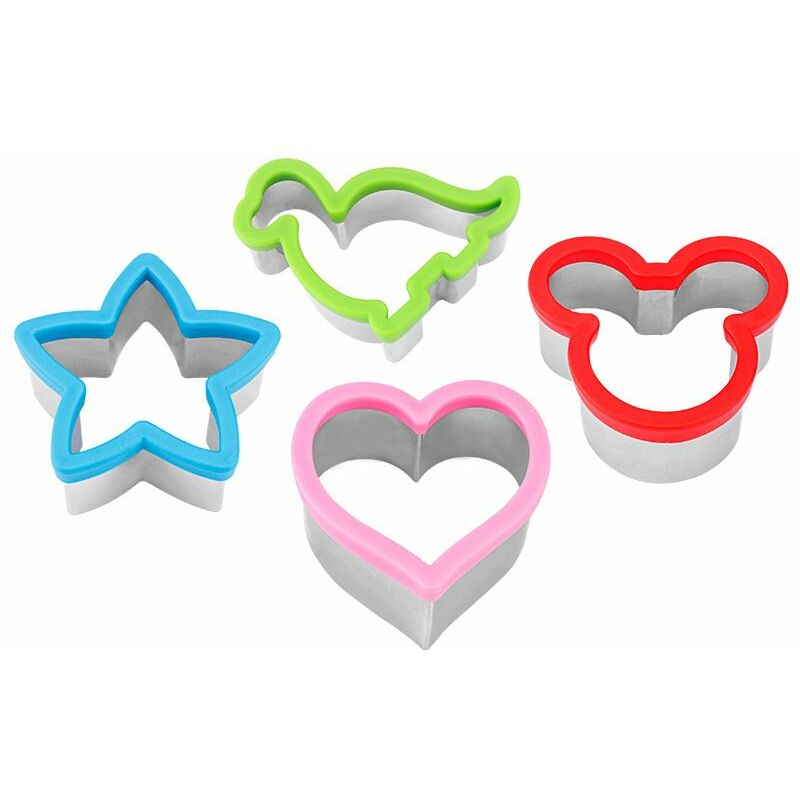 4pcs formine per biscotti per bambini set formine