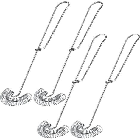 4pcs Fouet  Spirale Petit Fouet  Oeufs En Acier Inoxydable Fouets  Ressort Plat Hlicodaux De Type Scandinave Mousseur  Lait, Mlangeur De Lait Et D
