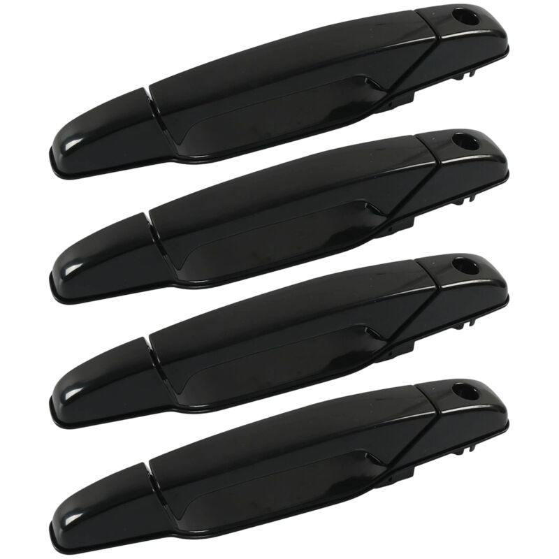4pcs Front and Rear Exterior Door Handle 20828237 Fits Chevrolet Avalanche/Silverado/Suburban