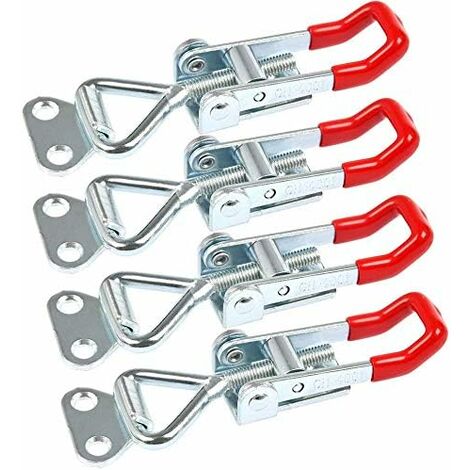 4pcs GH-4001 Sauterelles de Menuisier Réglable, loquet de serrage