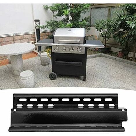 Bbq grill heat outlet plates