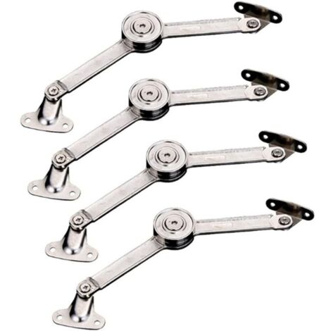 4pcs hydraulique arrêter de manière aléatoire charnières armoire de cuisine porte porte tige réglable charnière meubles armoire de garde-robe lifting rabat rallongez