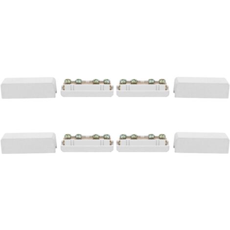 4Pcs I 16 Bloc Bornes à Vis Câble de Jonction 16mm2, Borniers à Vis Isolés Borniers Connecteur de Câble Électrique pour Fil 2.5mm2-16mm2