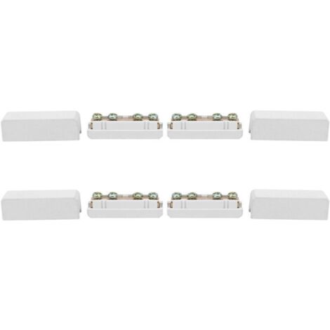 4Pcs I 16 Bloc Bornes à Vis Câble de Jonction 16mm2, Borniers à Vis Isolés Borniers Connecteur de Câble Électrique pour Fil 2.5mm2-16mm2