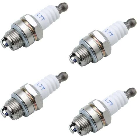 4Pcs L7T Spark Plug for Chainsaw Brush Cutter Hedge Trimmer 2 Stroke Spark Plug MUMU
