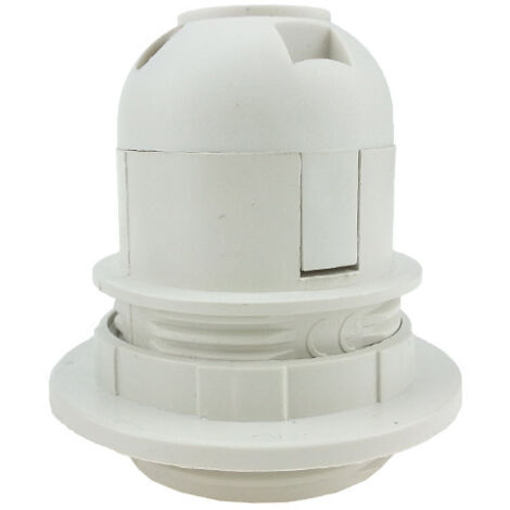 4pcs Light Bulb Holder - For E27 Bulb - Practical Socket - Plastic Adapter for Lampshade (White)