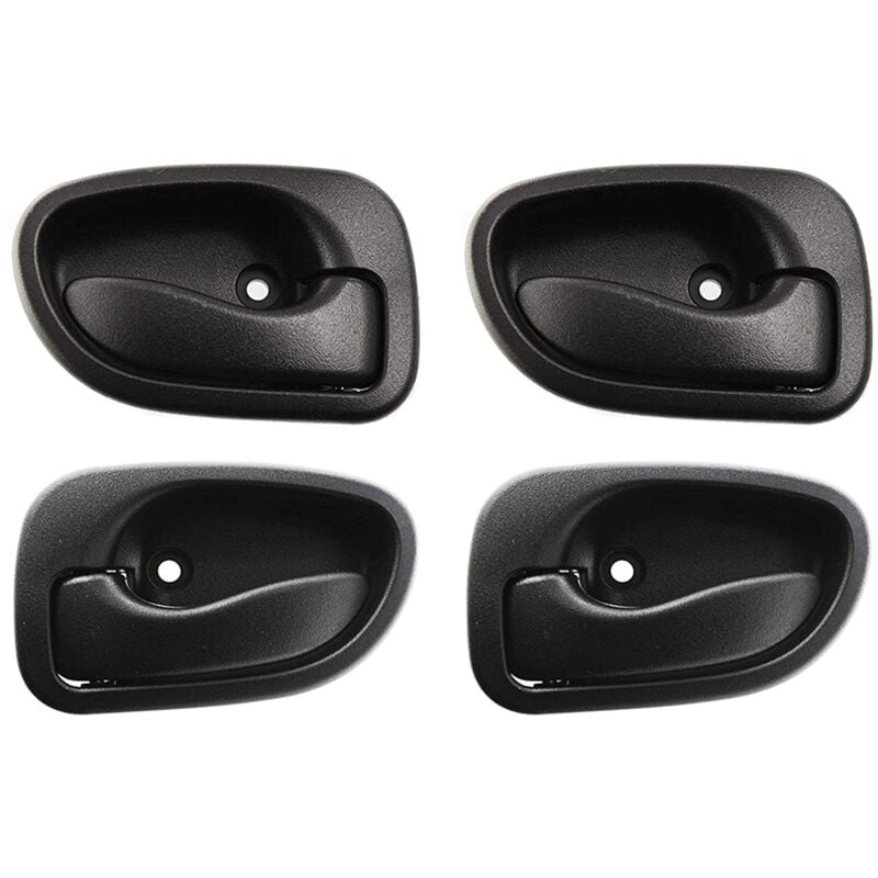 Image of Tlily - 4Pcs Maniglia Interna per Porta Anteriore Posteriore Sinistra / Accent 1995-1999 Ricambi Auto