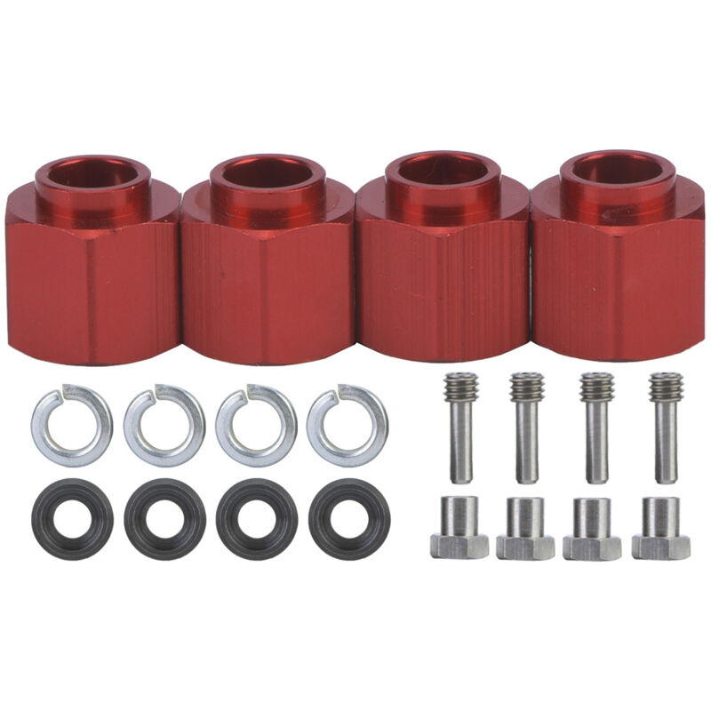 Image of Kkmoon - 4pcs Metallweiterrad-Adapteradapter-Verbreiterung für Traxxas TRX-4 1/10 RC-Auto (9 mm)