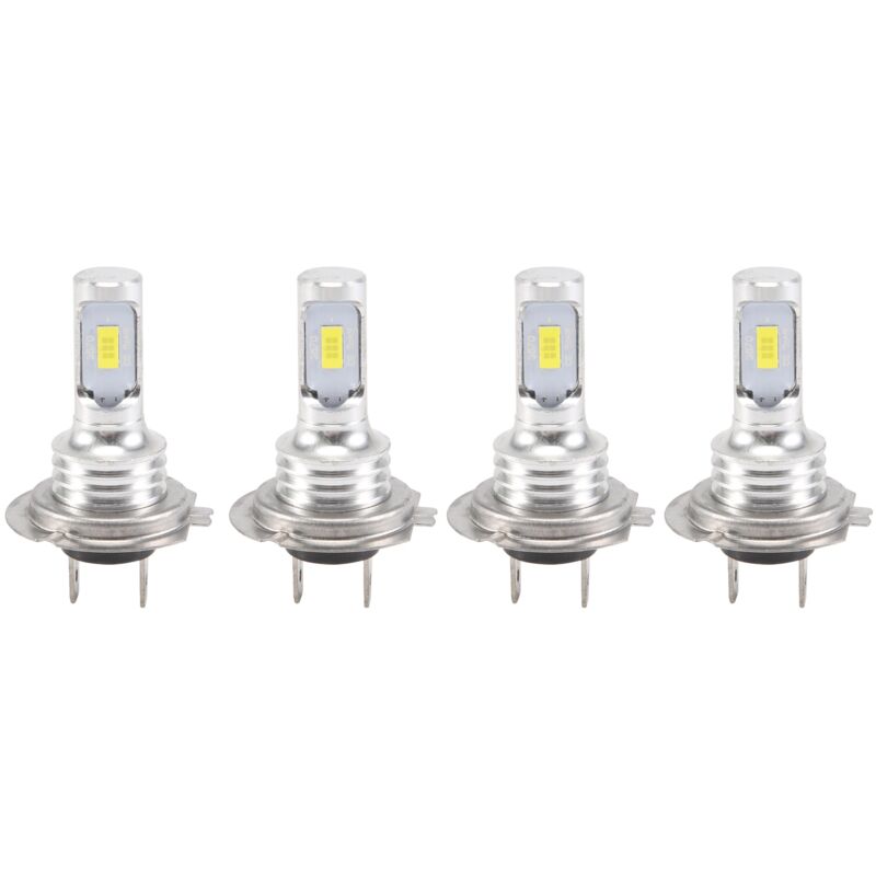 Image of Tlily - 4PCS Mini H7 + Combo LED-Scheinwerfer-Kit Lampen Fernlicht 240W 52000LM 6000K Kit Superweiß