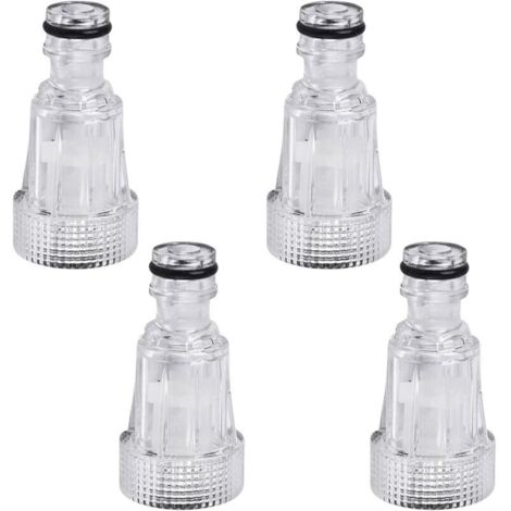 4pcs Nettoyeur haute pression filtre à eau Nettoyeur haute pression filtre à eau accessoires de jardin, filtre à tuyau d'eau, pour Nettoyeur haute pression, pompe de jardin, arrosage de jardin