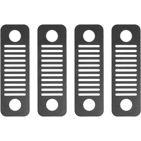4PCS Network Wire Storage Rack Cable Box Computer Host Heat Dissipation Cooling and Ventilation ToolBlack