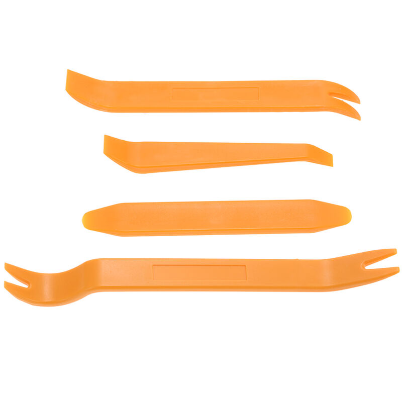 4Pcs Outil De Retrait De Garniture De Porte De Voiture Panneau Dash Radio Body Clip Installer Pry Kit