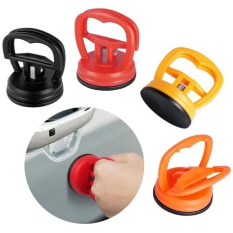 4PCS Outils de Kit Debosselage Carrosserie, Ventouse Carrosserie,Extracteur Bosses Voiture,Kit de Réparation
