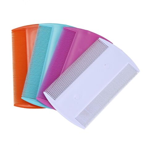 4pcs Peigne Double Face pour Animaux - Démêlage Fin et Soin du Pelage