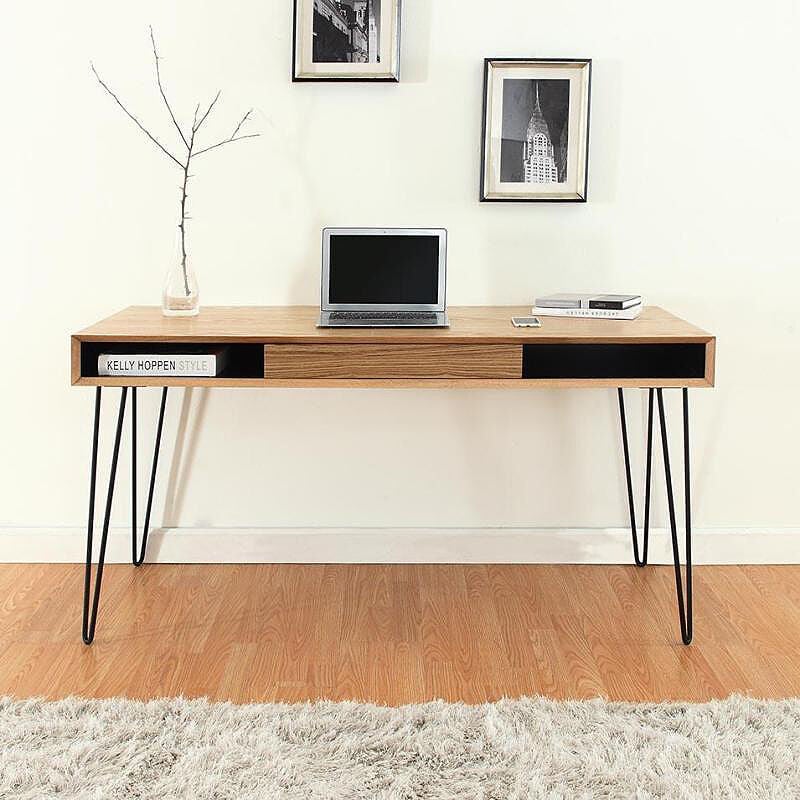 Haloyo - 4pcs Pied de Bureau ®, Pieds de Meuble,Installation Facile,noir