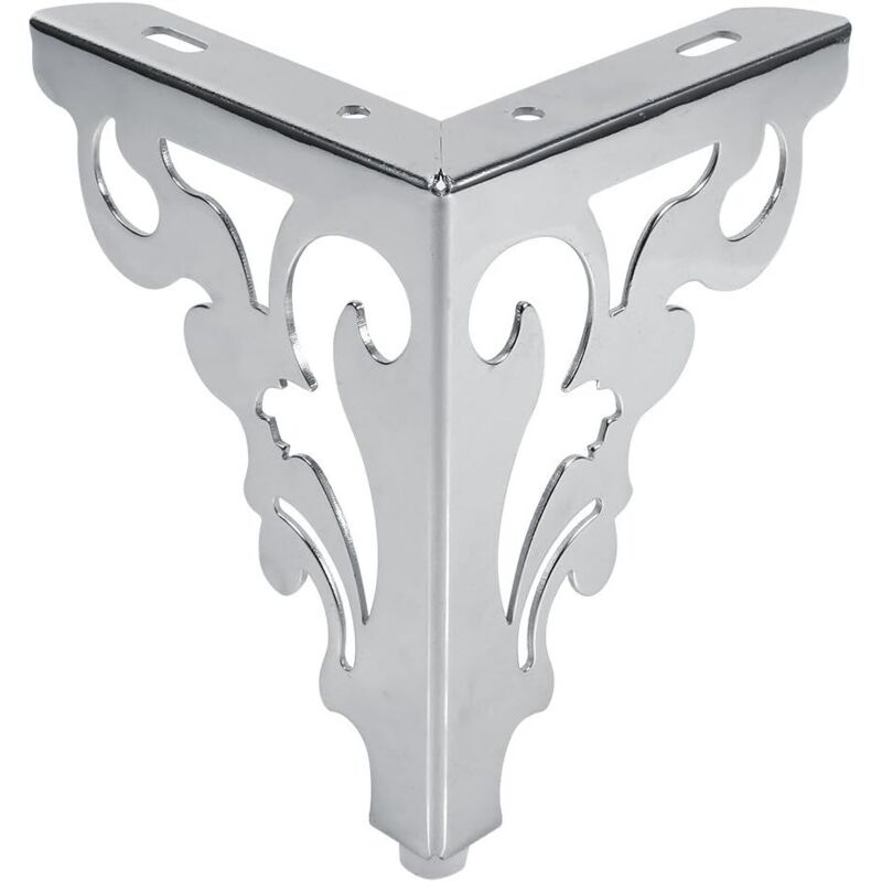 Dpzo - 4Pcs Pieds de Canapé en Métal, Accessoires Modernes pour Meubles, Taille : 15cm
