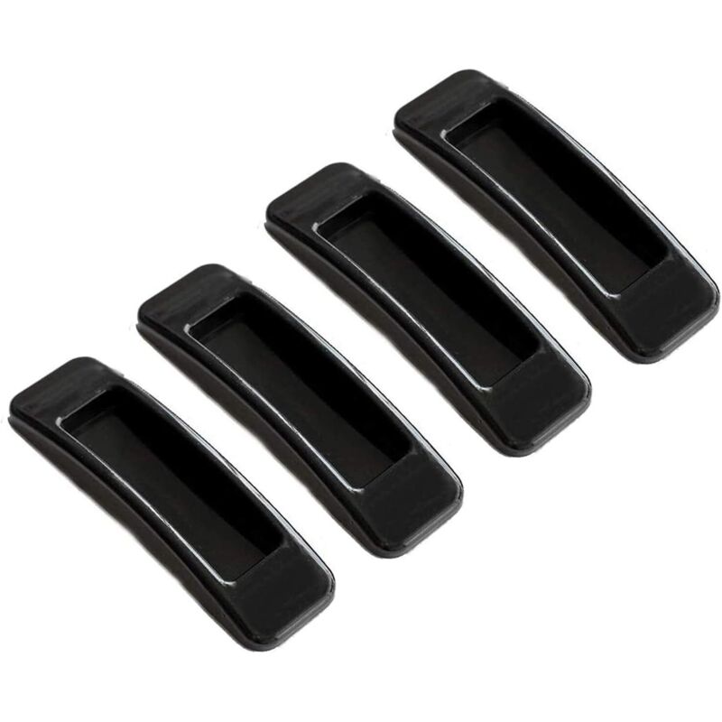 4pcs poignée de porte instantanée auto-adhésive, poignée de porte coulissante de fenêtre auto-adhésive