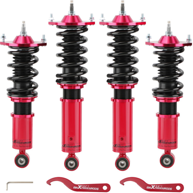 Maxpeedingrods - 4PCS Réglable Coilovers Suspension Kit for Mazda MX5 MX-5 na Amortisseurs