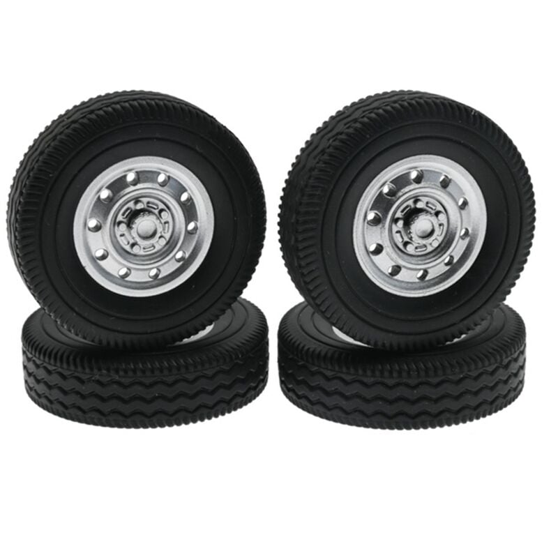 Image of 4Pcs Reifen Reifen für D12 Mini 1/16 RC Drift Truck Auto Ersatzteile Zubehör