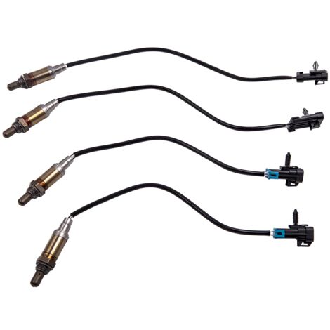 4pcs Sensor de oxígeno Ajuste for GMC C1500 C2500 Sierra 1996-1999 9617178