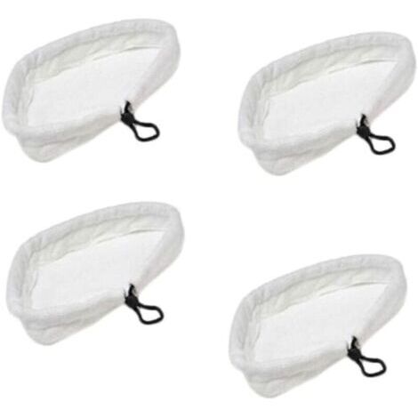 4Pcs Serpillères Balai à Vapeur Triangulaire en Microfibre pour H2O、X5、S302、S001 Mop