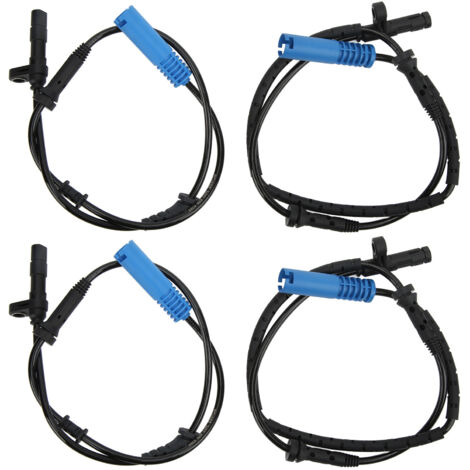 4pcs / Set Capteur de vitesse de roue ABS AVANT AVANT gauche Remplacement latérale droite 34526756384