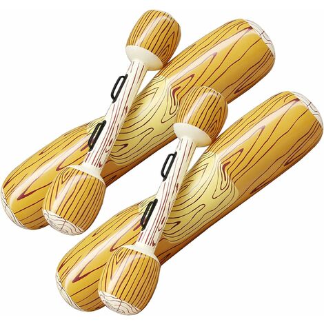 4pcs/Set Gonflable Pneu De Natation Matelas D'air Flotteur Tour Sur La Ligne Jeux D'eau Bateau Pour Enfants Aide À La Flottabilité Jeux De Sport Nautiques Flottant Rangée Adultes Tournoi Bâton Piscine -Versailles