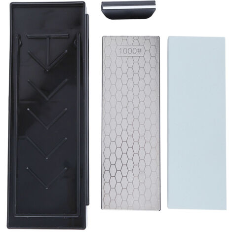 4Pcs/Set High Hardness Sharpening Stone Kit Knives Sharpener for Kitchen Outdoor Use
