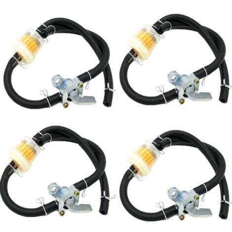 4pcs Set Universal Fuel Shut Off Switch Universal Carburetor Shut Off Switch Universal Carburetor Shut Off Switch for MUMU Tank