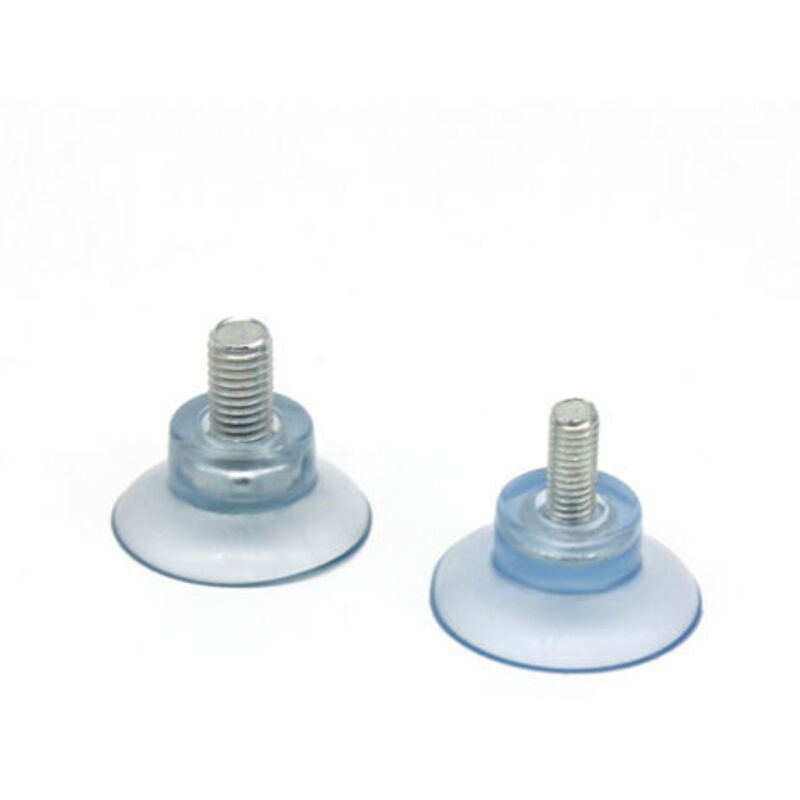 4pcs set ventouse 32 mm, M8 vis ventouse écrou tube ventouse écrou avec ventouse meubles coussin de pied force d'adsorption