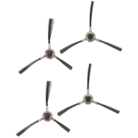 4PCS Side Brushes Replacement Fit for Deebot DE55 DE6G DD33 DJ35 Robotic Vacuum Cleaner