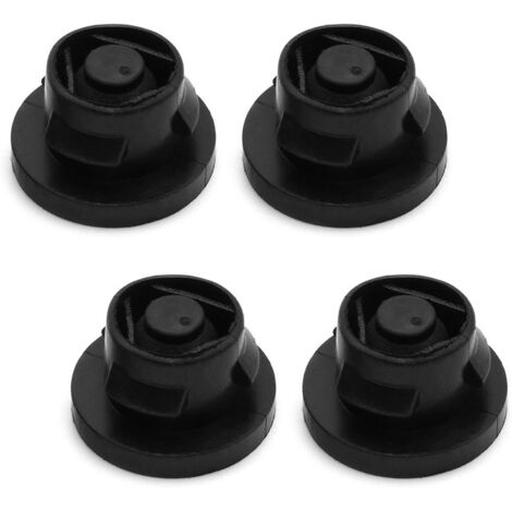 4Pcs Silent Bloc Boite a Air pour 1.6 HDI Citroën Berlingo C2 C3 C4 Peugeot 1007 206 207 307 308 3008 5008, Plot pour Filtre a Air OEM 1422A3,13718516176, Plastique à Haute Résistance