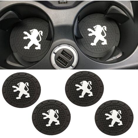 4pcs Support Gobelet Porte-gobelet De Voiture Pour Peugeot 107 207 407 408 206 306 307 308 406 806 3008 4008,support Gobelet Voiture,voiture Suppo