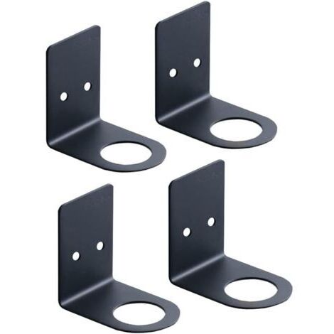 4pcs Support mural Distributeur de Savon, Distributeur de savon Support mural pour pompe à main Support mural pour pot shampoing étagère de rangement pour lotion pour cuisine salle de bain