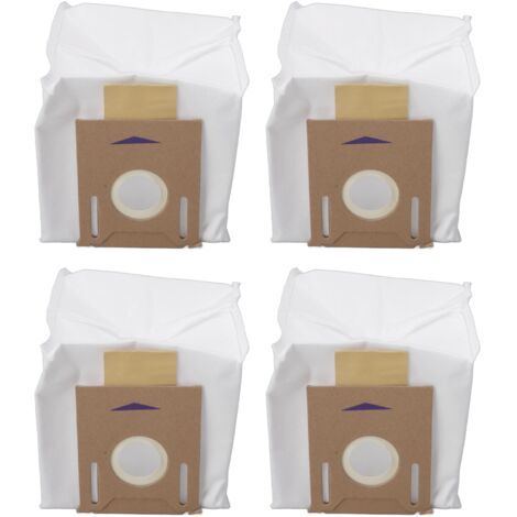 4PCS Sweeper Dust Bag High Efficiency Particulate Air Vacuum Cleaner Dust Bag Replacement for T8aivi Cleaning