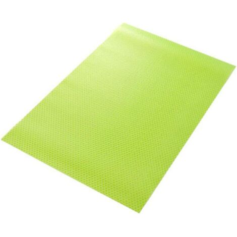 4PCS Tapis de Réfrigérateur Antibactérien, Multifonctionnel Anti-humidité Coussin de Frigo, Lavable et Découpable, Armoire Mat Chaussures Mat Table Mat Tapis de Tiroir, ( Vert)