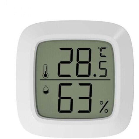 4PCS Thermometre Interieur Maison Thermometre Hygrometre Numérique,Thermomètre Digital pour Chambre à Coucher