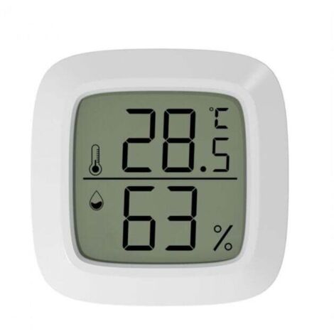 4PCS Thermometre Interieur Maison Thermometre Hygrometre Numérique,Thermomètre Digital pour Chambre à Coucher