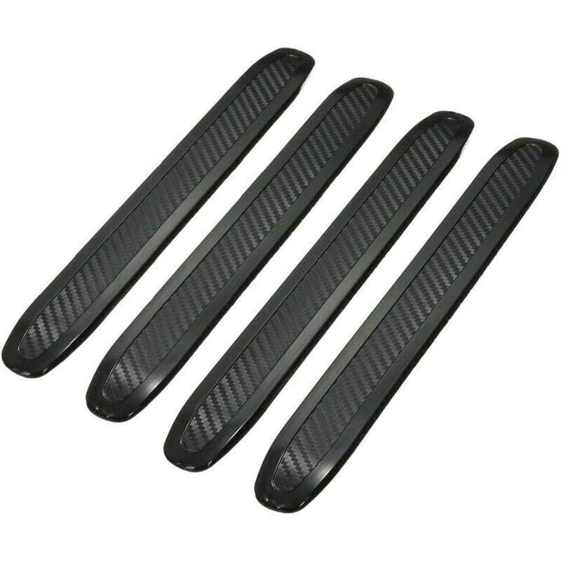 4pcs Universal Car Bumper Rubber Strip Anti-friction Protection Strip Guard Pieces 1