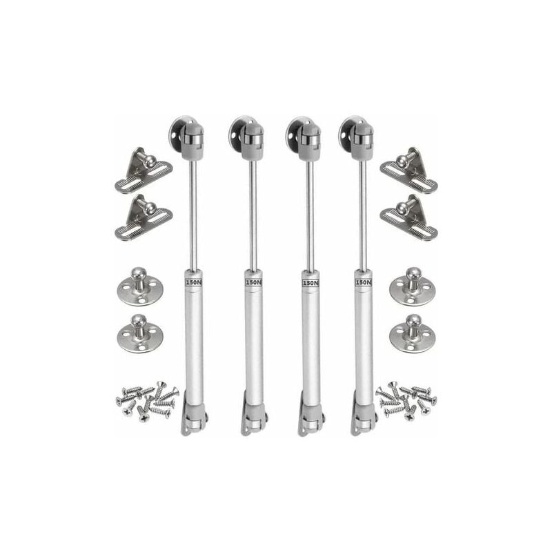4PCS vérins à gaz 150N verin meuble hydraulique ressort amortisseurs à gaz d'origine porte armoire de cuisine Bras pneumatique pour levage de porte