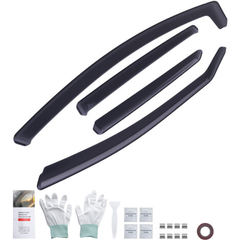 4pcs Wind Deflectors for Volvo V40 MK2 2012-2019 Window Rain Guards Acrylic