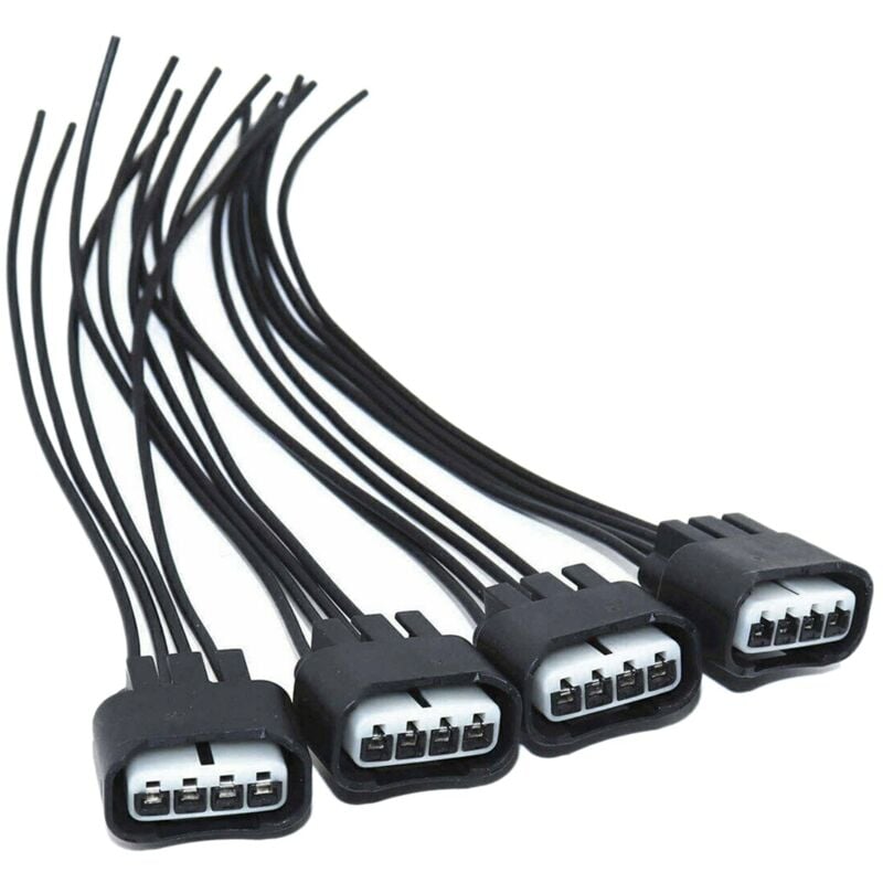 Image of Tlily - 4Pcs Zündspule Zopf Stecker Reparatur Harness Kit Set für