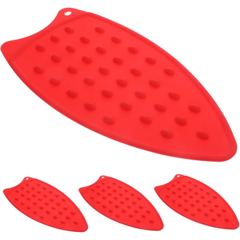 4pièces Coussin De Repassage Et Dessous De Plat Silicone Résistant Chaleur