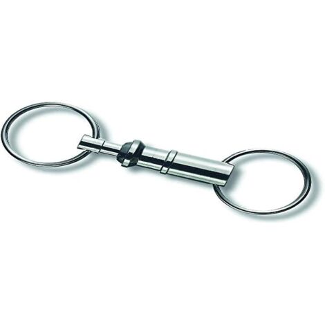 4pieces Dmontage Rapide Porte - Cls Sparable Boucle Amovible Double Anneau Porte - Cls Porte - Cls Femelle Extrieure