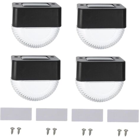 4pièces Lampe De Sol Extérieur Solaire Pour Éclairage De Terrasse Et