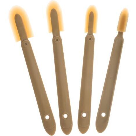 4pièces Spatule à Calfeutrer Outil De Calfeutrage Kit De Retrait De Coulis Outil De Lissage Application De Jointoiement