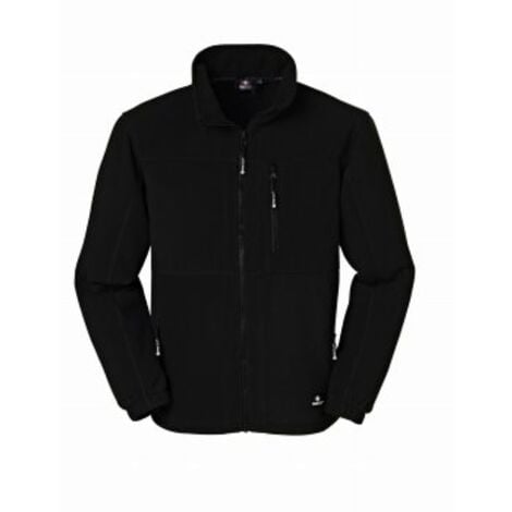 4-PROTECT® 4PROTECT® Fleecejacke DALLAS schwarz 100% Polyester 3360 Gr. 5XL