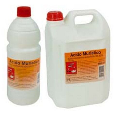 4PZ ACIDO MURIATICO AL 33% - lt.5