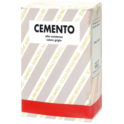4PZ CEMENTO IN POLVERE GRIGIO  kg. 5